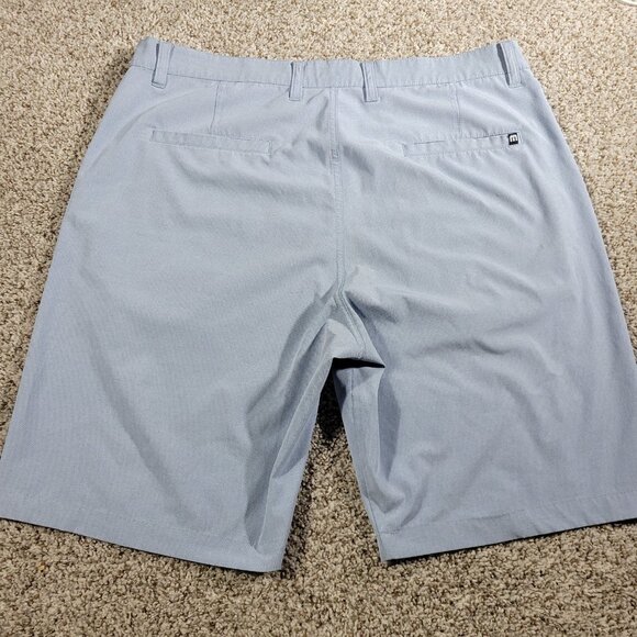 Travis Mathew Shorts Mens 38 Blue Performance Golf Outdoors - Picture 6 of 8